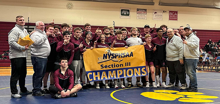 S-E Wrestlers Are Section III Dual Meet Champions